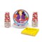 Willy Wonka & The Chocolate Factory Golden Ticket 60-Piece Party Tableware Set